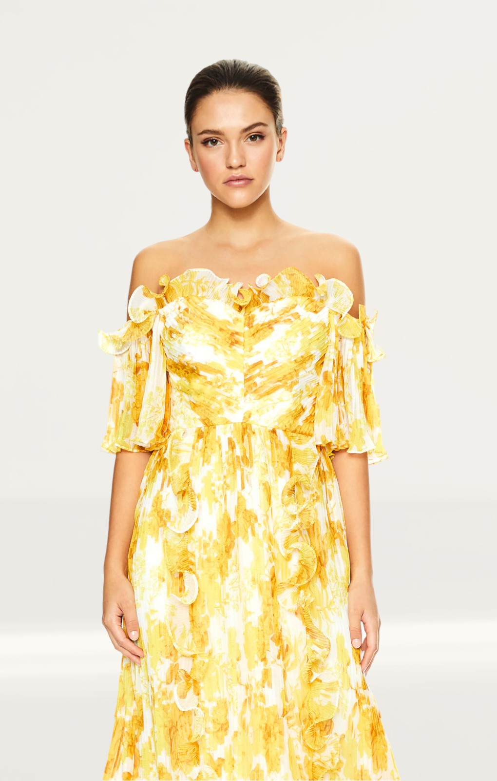 Talulah Yellow Sunshine Midi Dress