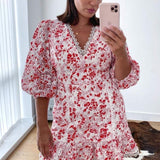 Talulah Red Daisy Dance & Romance Mini Dress