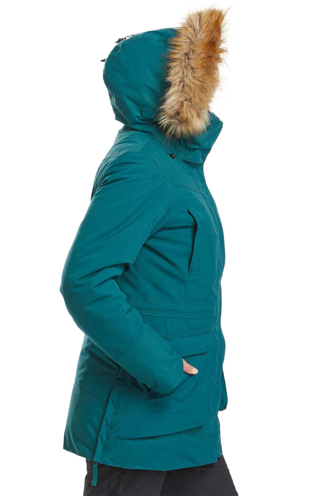 Decathlon Turquoise Women's Winter Waterproof Hiking Parka product image