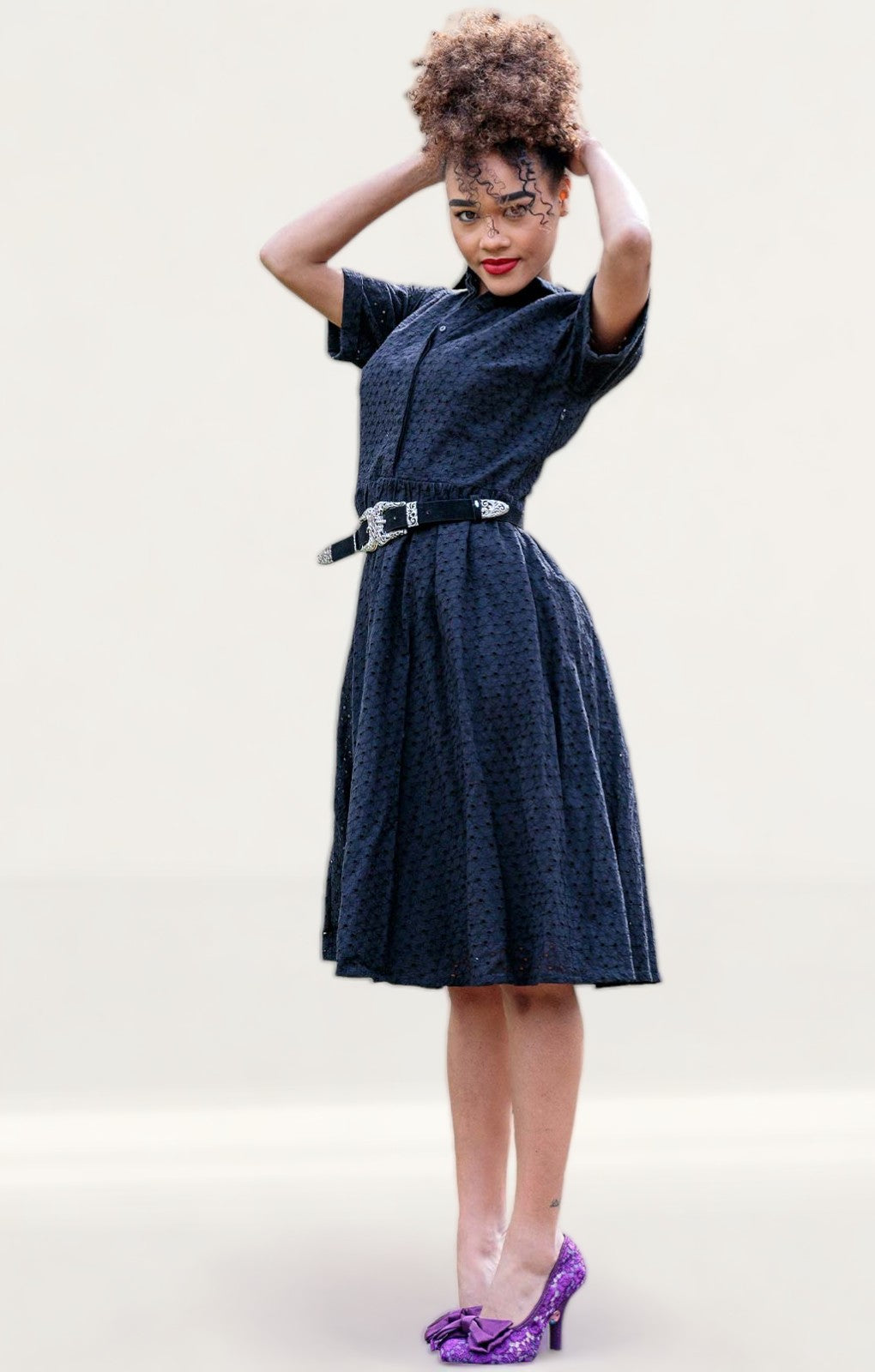 Harlow Midi Dress Black