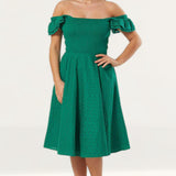 Timeless London Curve Green Raphaella Midi Dress product image