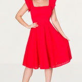 Timeless London Curve Red Raphaella Midi Dress product image