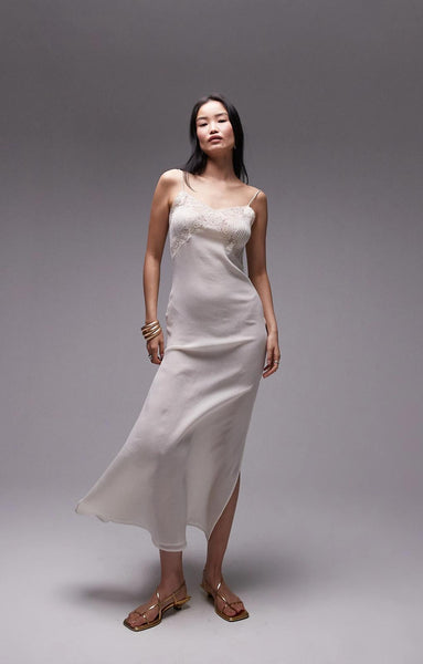 Crochet Topshop Dresses White Topshop Mini Dress White/cream