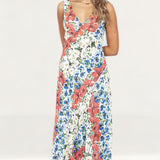 Topshop Summer Floral Midi Dress product image