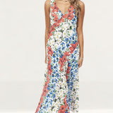 Topshop Summer Floral Midi Dress