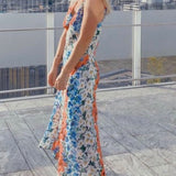 Topshop Summer Floral Midi Dress