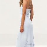 TwoSisters The Label Morgan Grey Midi Dress