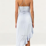 TwoSisters The Label Morgan Grey Midi Dress