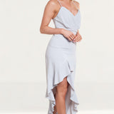 TwoSisters The Label Morgan Grey Midi Dress