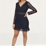 TwoSisters The Label Emery Navy Mini Dress