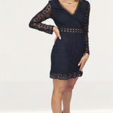 TwoSisters The Label Emery Navy Mini Dress