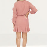 TwoSisters The Label Piper Dress In Mauve product image