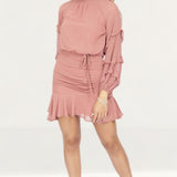 TwoSisters The Label Piper Dress In Mauve product image