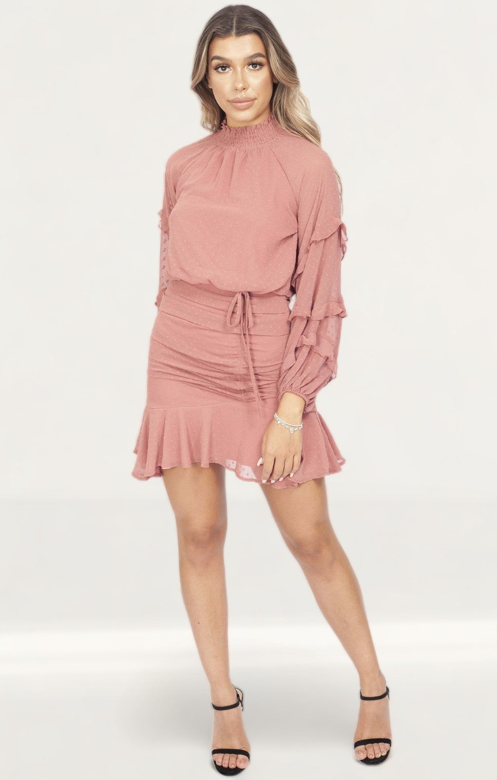 TwoSisters The Label Piper Dress In Mauve product image