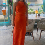Reformation Flame Casette Linen Dress product image