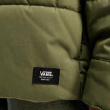 Vans Foundry Puffer Mte Jacket In Winter Green