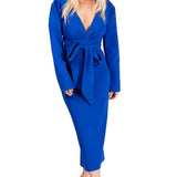 Little Mistress Vogue Williams Cobalt Bodycon Dress product image