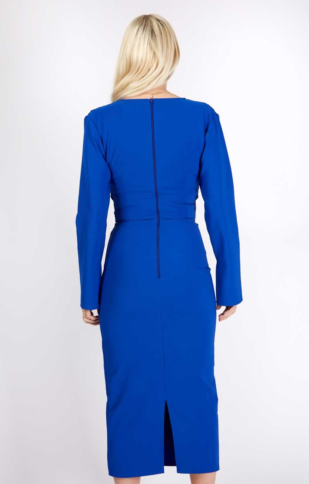 Little Mistress Vogue Williams Cobalt Bodycon Dress