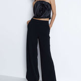 Warehouse Corsage Detail Bandeau Top