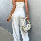 Runaway The Label White Joslin Jumpsuit product image