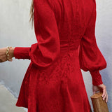 Seven Wonders Red Rosalia Mini Dress