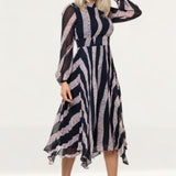 Whistles Shibori Print Dress