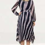 Whistles Shibori Print Dress