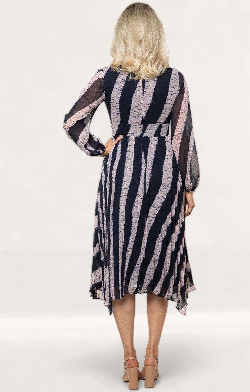 Whistles Shibori Print Dress