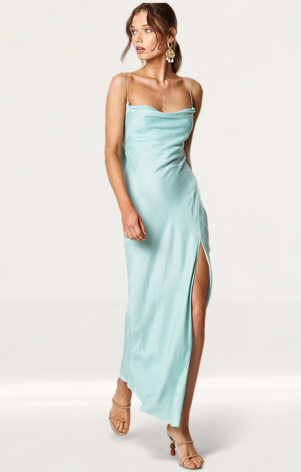 Winona Aqua Indio Maxi Dress