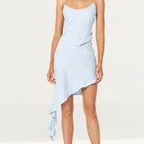 Winona Blue Mezzo Asymmetrical Dress product image