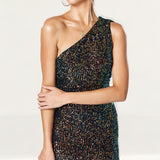 Winona Commix One Shoulder Mini Dress