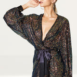 Winona Commix Wrap Dress product image