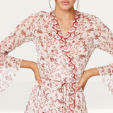 Winona Etude Chiffon Wrap Maxi Dress