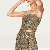 Winona Gold Thrill Knot Dress