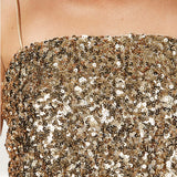 Winona Gold Thrill Knot Dress