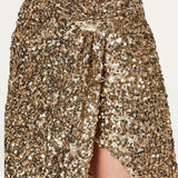 Winona Gold Thrill Knot Dress