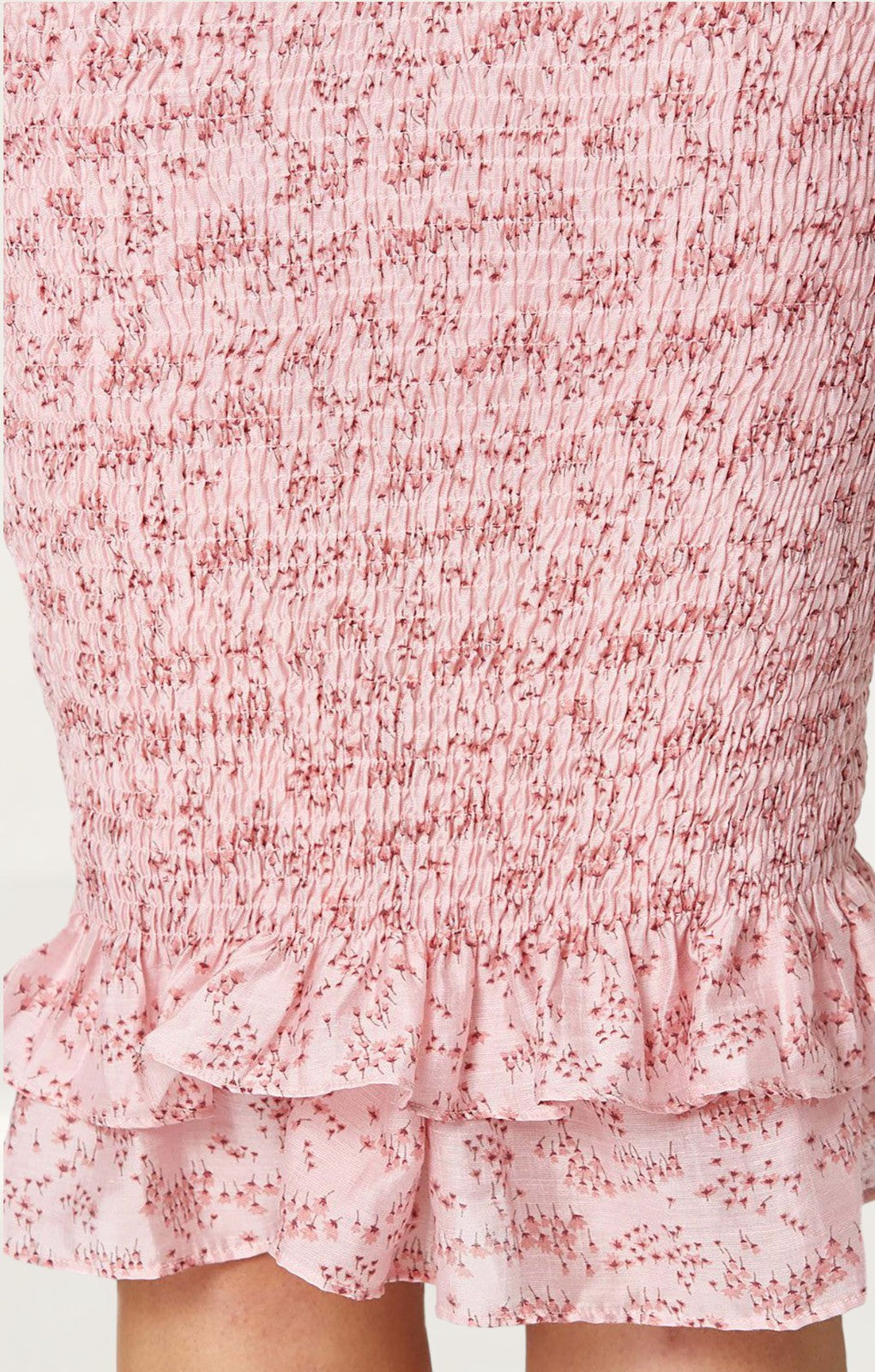 Winona Pink Wildflower Midi Dress