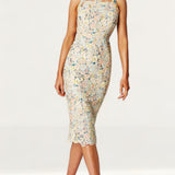 Winona Sunburst Backless Dress product image