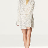 Winona White Synergy Wrap Dress