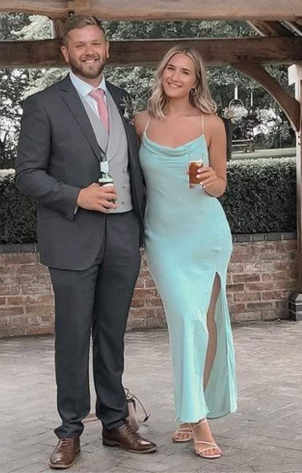 Winona Aqua Indio Maxi Dress