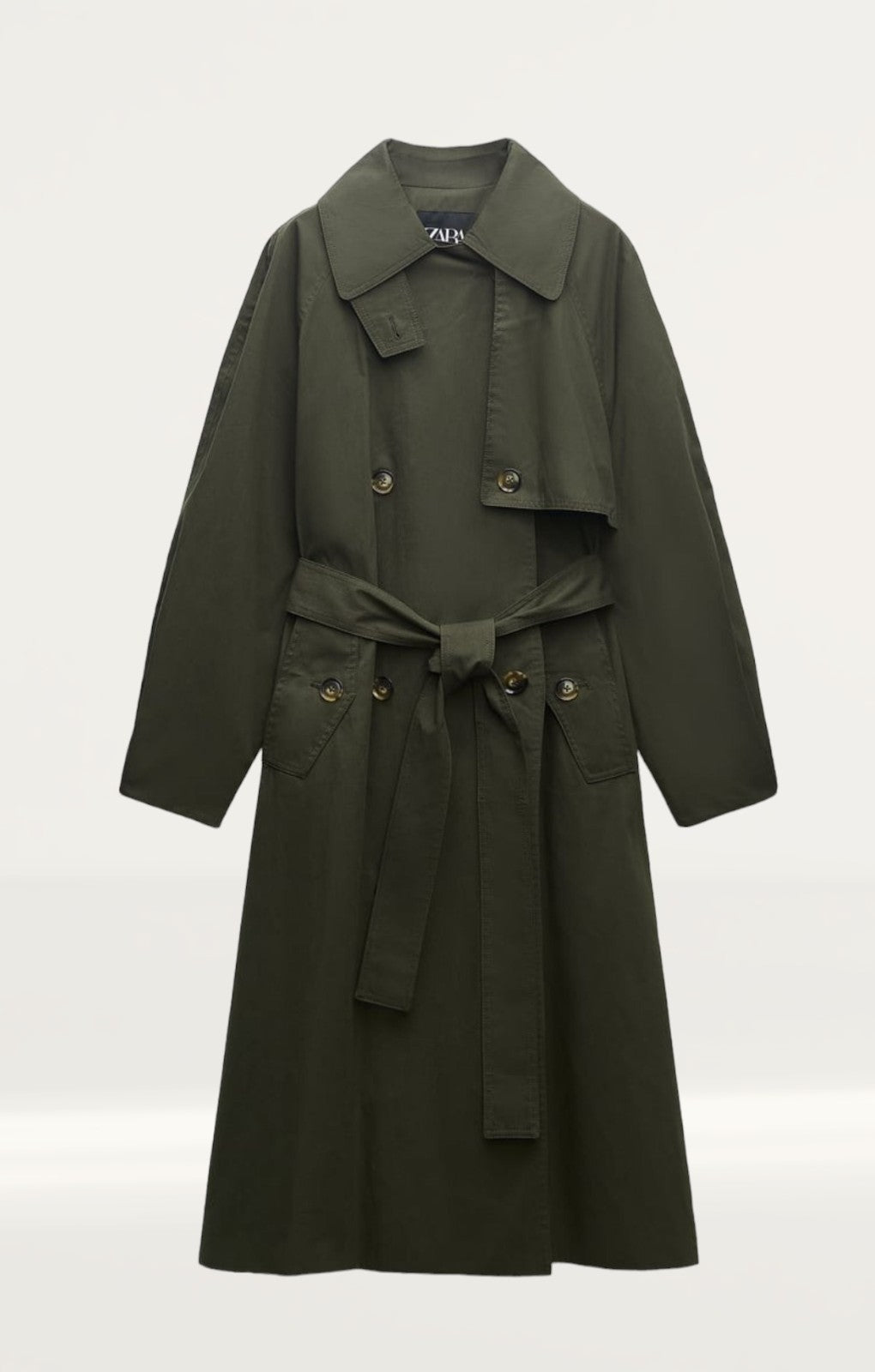 Zara Collection Water Repellent Trench Coat
