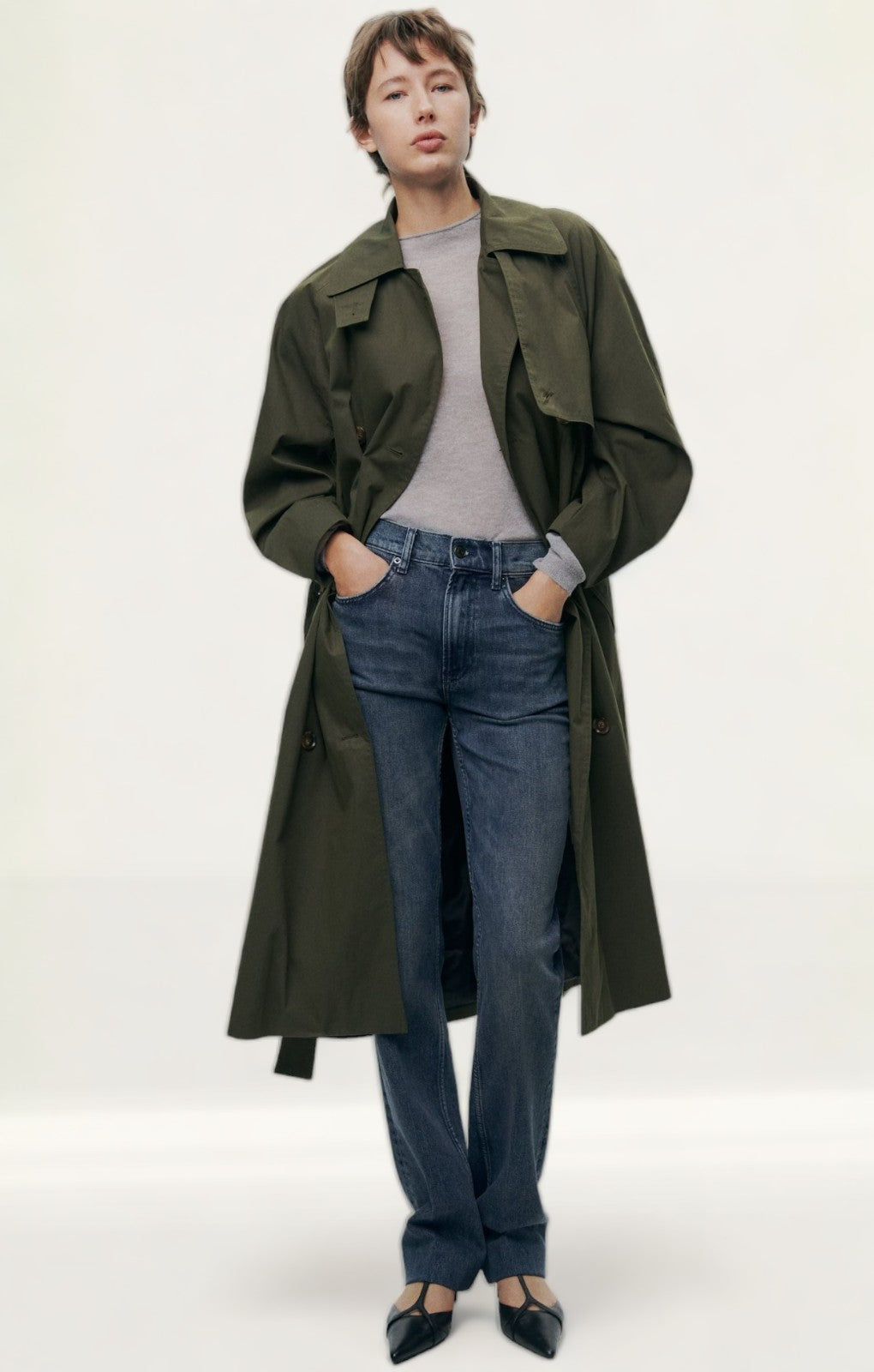 Zara Collection Water Repellent Trench Coat product image