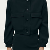 Zara Maxi Bomber Jacket With Pockets product image