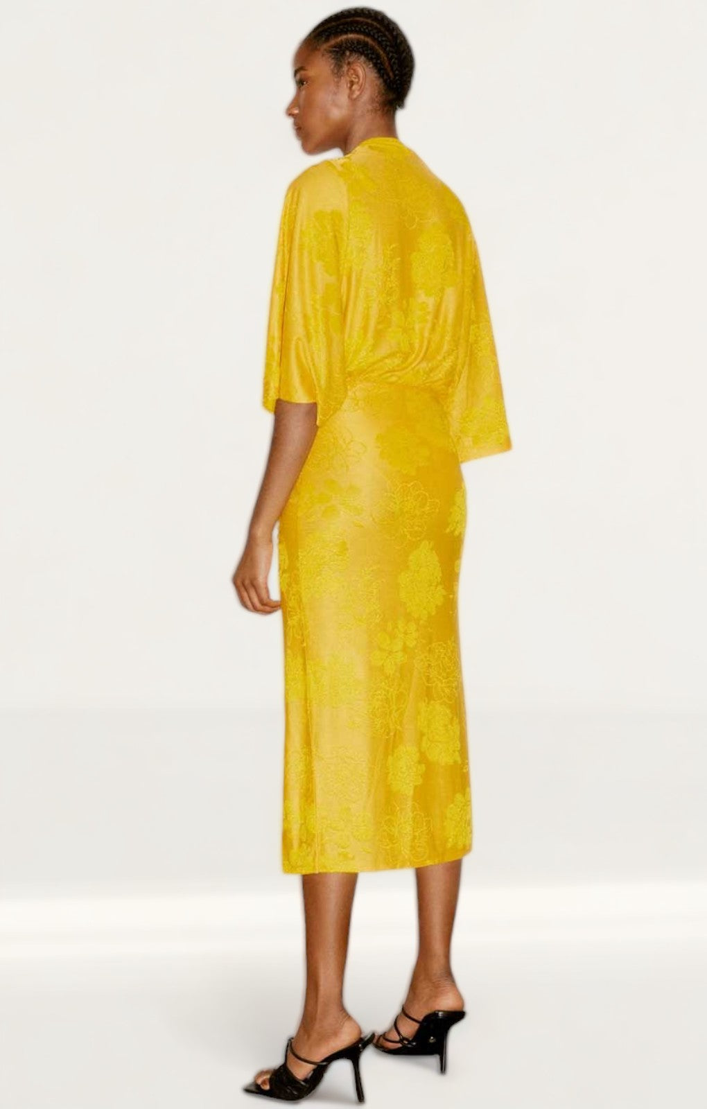 Zara Mustard Jacquard Co-Ord product image